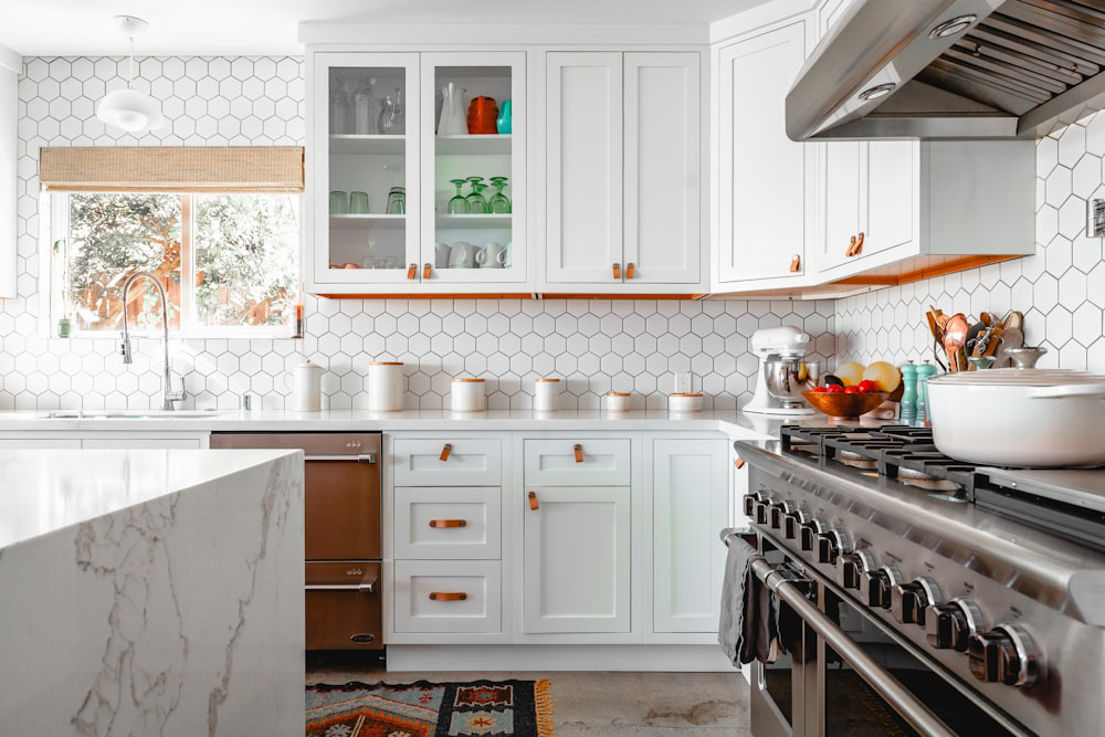 An image of kitchen cabinets